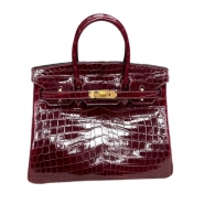 Сумка Hermes Birkin 30 в крокодиловой коже Niloticus 